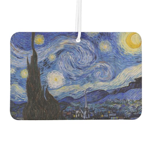 Vincent Van Gogh - The Starry night Luchtverfrisser (Achterkant)