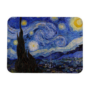 Vincent Van Gogh - The Starry night Magneet