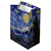Vincent Van Gogh - The Starry night Medium Cadeauzakje (Voorkant Gekanteld)