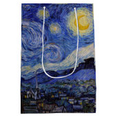 Vincent Van Gogh - The Starry night Medium Cadeauzakje (Achterkant)