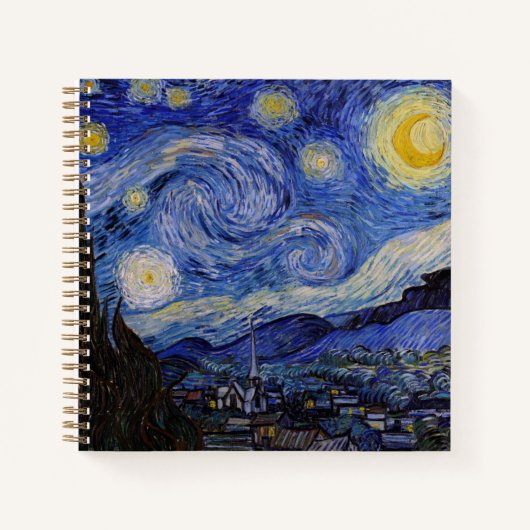 Vincent Van Gogh - The Starry night Notitieboek (Voorkant)