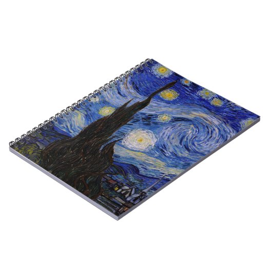 Vincent Van Gogh - The Starry night Notitieboek (Linkerzijde)