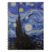 Vincent Van Gogh - The Starry night Notitieboek (Voorkant)