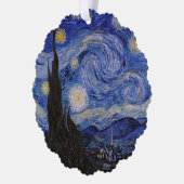 Vincent Van Gogh - The Starry night Ornament Kaart (Links)