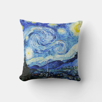 Vincent Van Gogh, The Starry Night painting Kussen