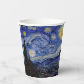 Vincent Van Gogh - The Starry night Papieren Bekers (Voorkant)