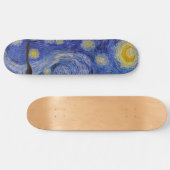 Vincent Van Gogh - The Starry night Persoonlijk Skateboard (Horizontaal)