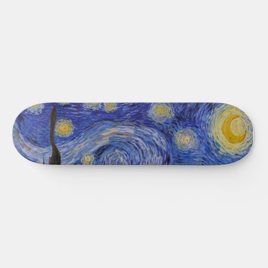 Vincent Van Gogh - The Starry night Persoonlijk Skateboard (Horizontaal)