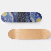 Vincent Van Gogh - The Starry night Persoonlijk Skateboard (Horizontaal)