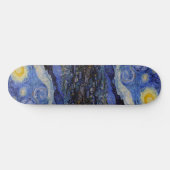 Vincent Van Gogh - The Starry night Persoonlijk Skateboard (Horizontaal)