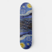 Vincent Van Gogh - The Starry night Persoonlijk Skateboard (Voorkant)