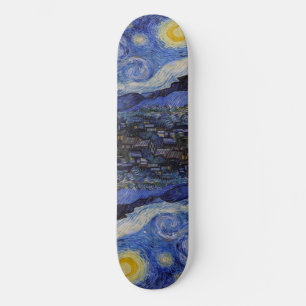 Vincent Van Gogh - The Starry night Persoonlijk Skateboard