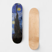 Vincent Van Gogh - The Starry night Persoonlijk Skateboard (Voorkant)