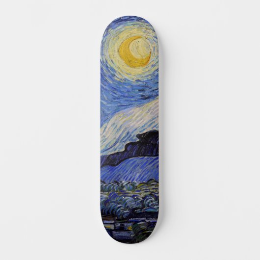 Vincent Van Gogh - The Starry night Persoonlijk Skateboard (Voorkant)