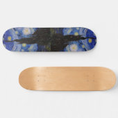 Vincent Van Gogh - The Starry night Persoonlijk Skateboard (Horizontaal)