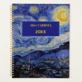 Vincent Van Gogh - The Starry night Planner (Voorkant)