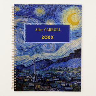 Vincent Van Gogh - The Starry night Planner
