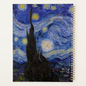 Vincent Van Gogh - The Starry night Planner (Achterkant)