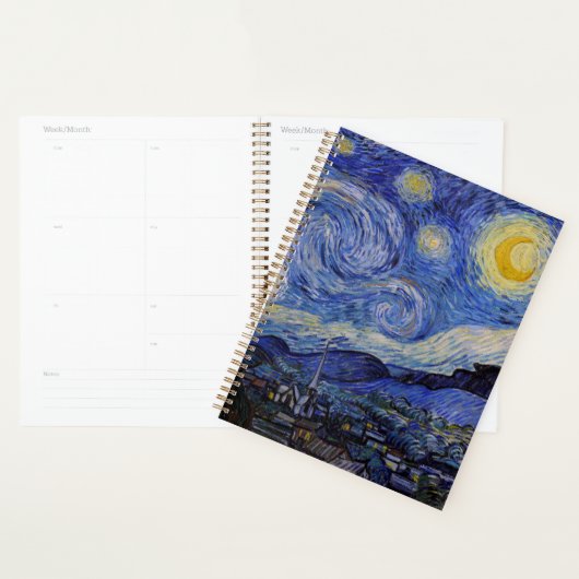 Vincent Van Gogh - The Starry night Planner (Display)