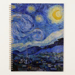 Vincent Van Gogh - The Starry night Planner<br><div class="desc">The Starry Night / The Night Home - Vincent Van Gogh in 1889</div>