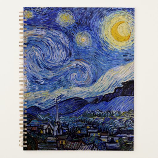 Vincent Van Gogh - The Starry night Planner (Voorkant)