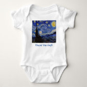 Vincent Van Gogh - The Starry night Romper (Voorkant)
