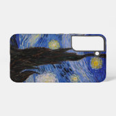 Vincent Van Gogh - The Starry night Samsung Galaxy Hoesje (Achterkant horizontaal)