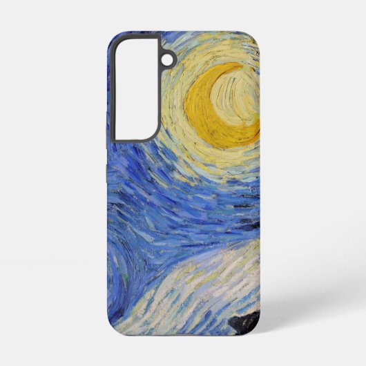 Vincent Van Gogh - The Starry night Samsung Galaxy Hoesje (Achterkant)