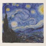 Vincent Van Gogh - The Starry night Sjaal<br><div class="desc">The Starry Night / The Night Home - Vincent Van Gogh in 1889</div>