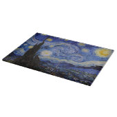 Vincent Van Gogh - The Starry night Snijplank (Hoek)