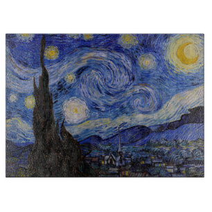 Vincent Van Gogh - The Starry night Snijplank