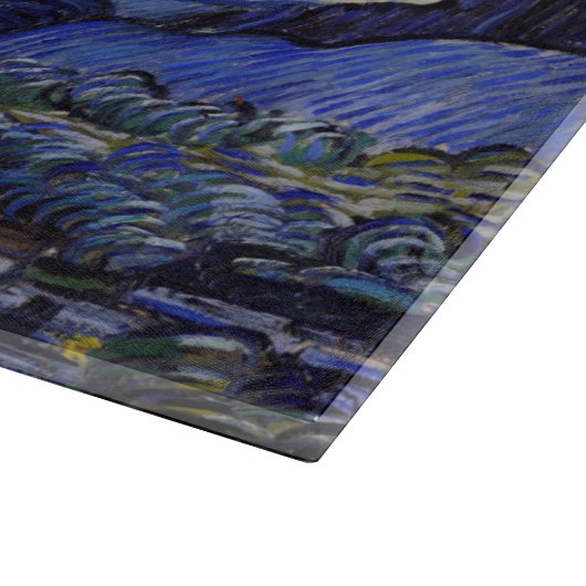 Vincent Van Gogh - The Starry night Snijplank (Hoek)