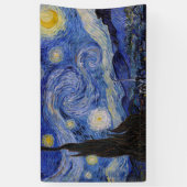 Vincent Van Gogh - The Starry night Spandoek (Verticaal)