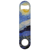 Vincent Van Gogh - The Starry night Speed Flessenopener (Achterkant)