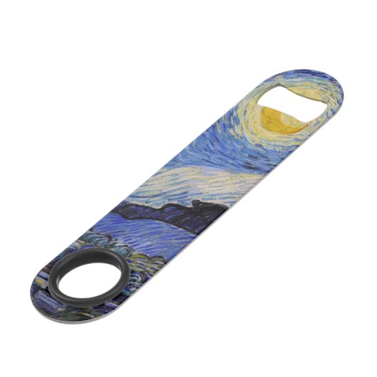 Vincent Van Gogh - The Starry night Speed Flessenopener (Achterkant Gekanteld)