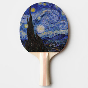 Vincent Van Gogh - The Starry night Tafeltennisbatje