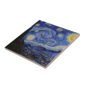 Vincent Van Gogh - The Starry night Tegeltje (Zijkant)