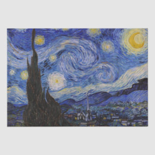Vincent Van Gogh - The Starry night Tissuepapier