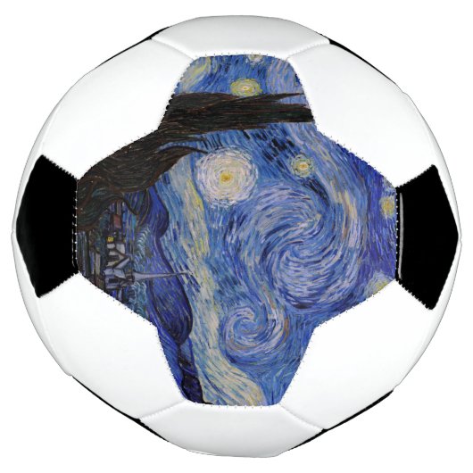 Vincent Van Gogh - The Starry night Voetbal (Gedraaid)