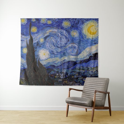 Vincent Van Gogh - The Starry night Wandkleed (In Situ (horizontaal))