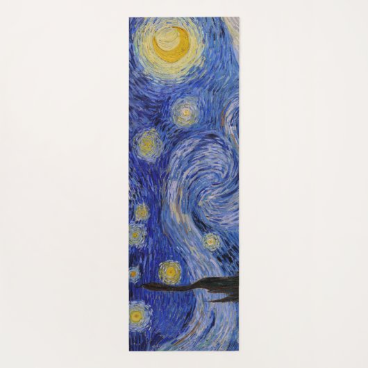 Vincent Van Gogh - The Starry night Yogamat (Achterkant)
