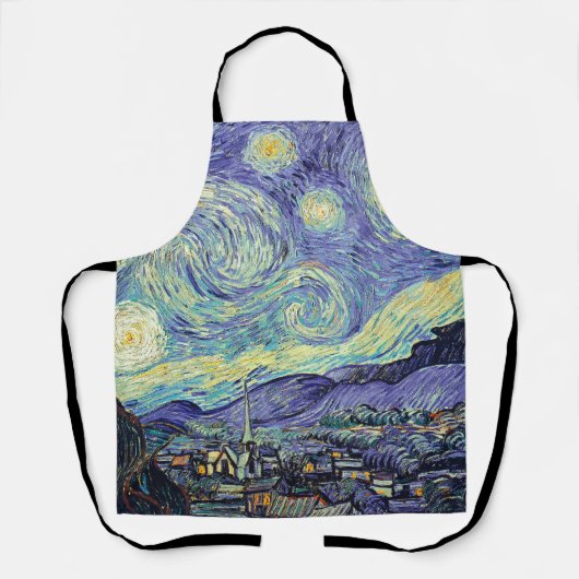 Vincent Van Gogh/The Sterrennacht Schort (Voorkant)