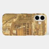 Vincent van Gogh - Timmerwerf en Wasplaats Case-Mate iPhone Case (Achterkant (horizontaal))