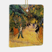 Vincent van Gogh - Toegang tot het openbare park, Keramisch Ornament (Rechts)
