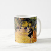 Vincent van Gogh - Toegang tot het openbare park,  Koffiemok (Voorkant rechts)