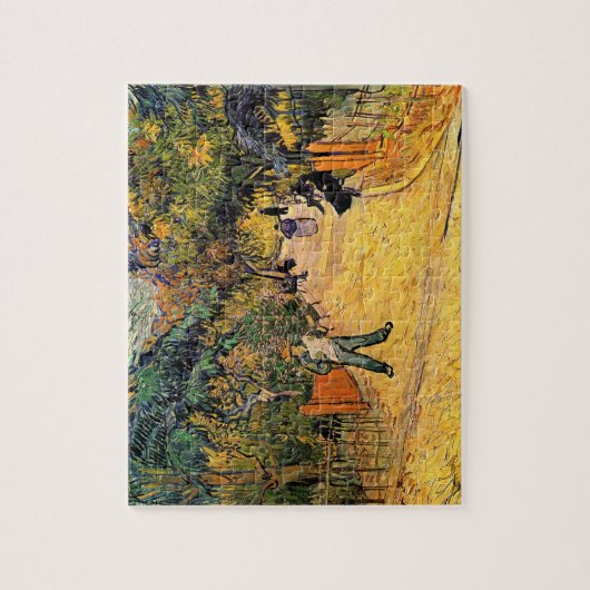 Vincent van Gogh - Toegang tot het openbare park,  Legpuzzel (Verticaal)