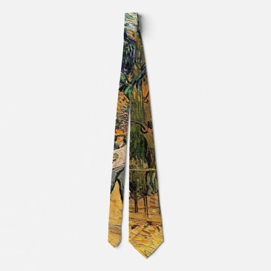 Vincent van Gogh - Toegang tot het openbare park, Stropdas (Achterkant)