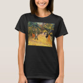 Vincent van Gogh - Toegang tot het openbare park, T-shirt (Voorkant)