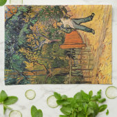 Vincent van Gogh - Toegang tot het openbare park,  Theedoek (Gevouwen)