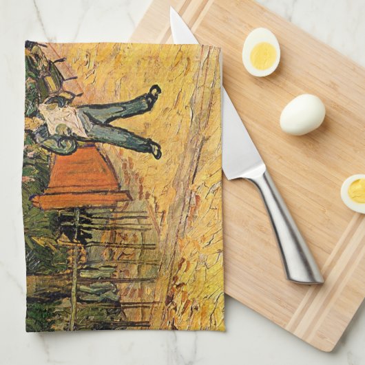 Vincent van Gogh - Toegang tot het openbare park,  Theedoek (Quarter Fold)